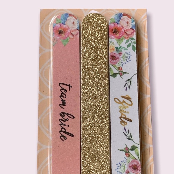 NWT Bride glitter nail file set - Picture 2 of 2